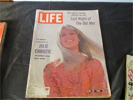 Vintage LIFE Magazine 2 - 1966 & 2-1970 Issues