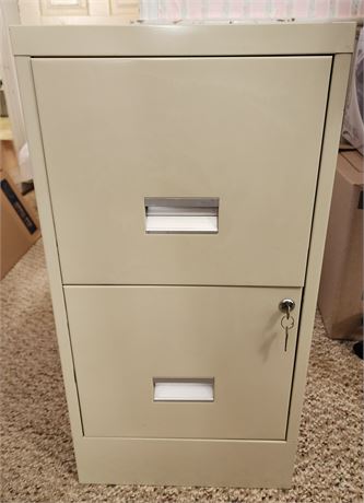 2 Drawer File Cabinet