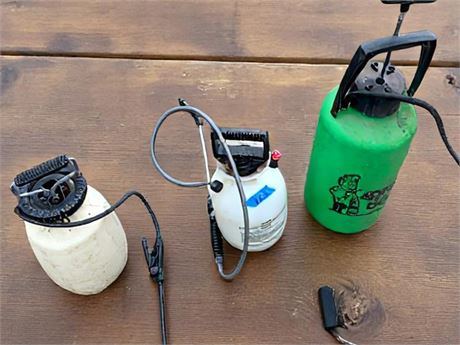 Garden Hand Sprayer Lot of 3