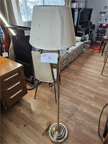 Brass Floor Lamp