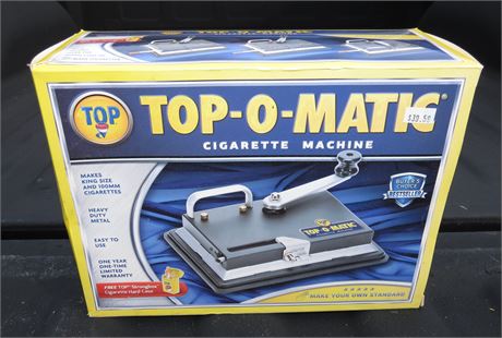 Top-O-Matic Cigarette Machine