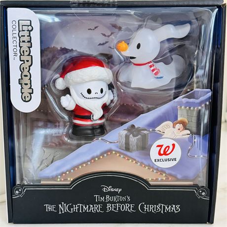 NEW Little People Collector Nightmare Before Christmas - Zero & Santa Jack