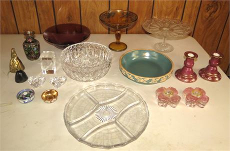 Assorted Glassware