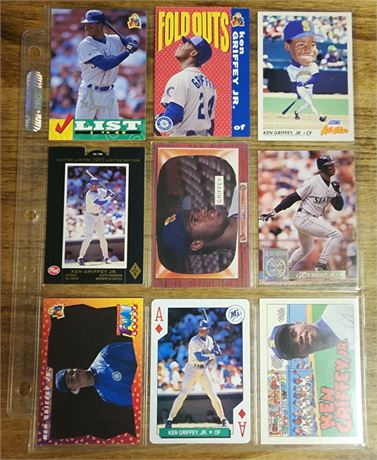 Ken Griffey Jr. Sleeve of Cards