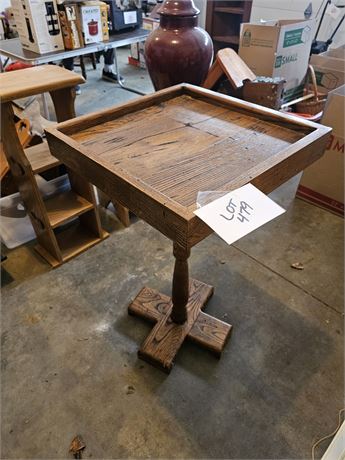 Solid Wood Accent Table