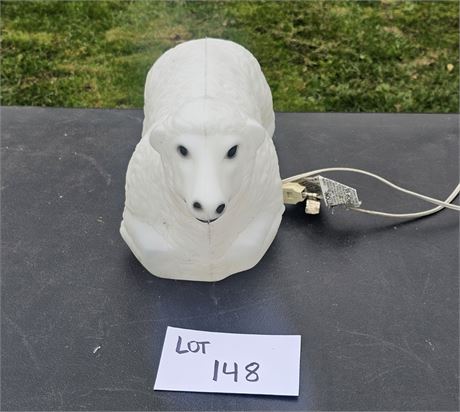 Vintage Blown Mold General Foam Plastics Lamb