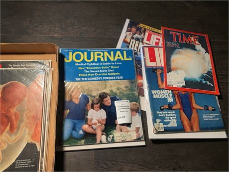 Time Magazine Space Shuttle Challenger Disaster, Look Magazines & More