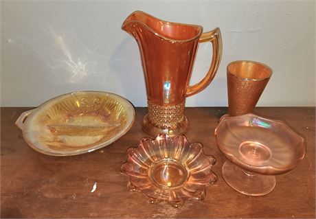 Carnival Glass Lot