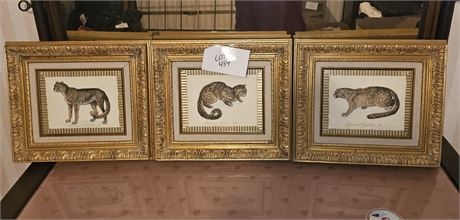 Signed African Hunter 2, 3 & 4 Art Prints