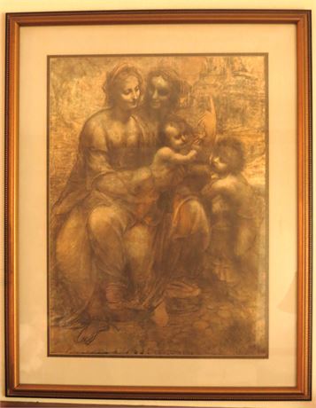 The Virgin & Child With St Anne & St John The Baptist