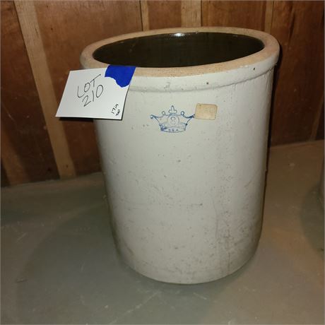 Antique Crown 8 Gal Crock