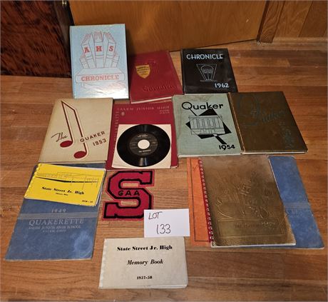Mixed Vintage Yearbooks