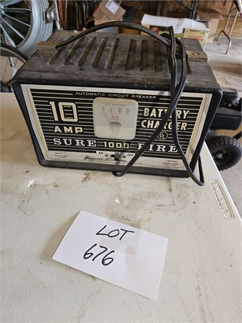 Woodward-Schumacher 10-amp Battery Charger