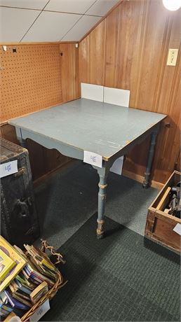 Antique Wood Kitchen Table