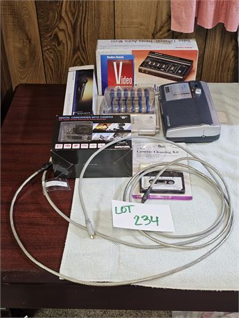 Mixed Electronics:Emerson Band Radio/Microphone/RadioShack Audio Mixer & More