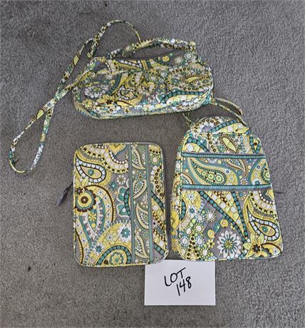 Vera Bradley Mixed Purse Lot- Size & Color Vary
