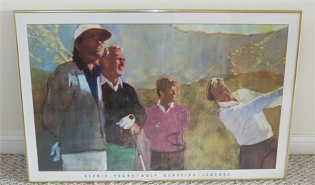 Golf Classics Legends Print