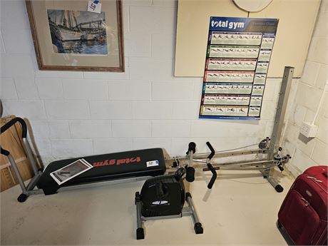 Total Gym 1700 Exercise System & Magic Trainer