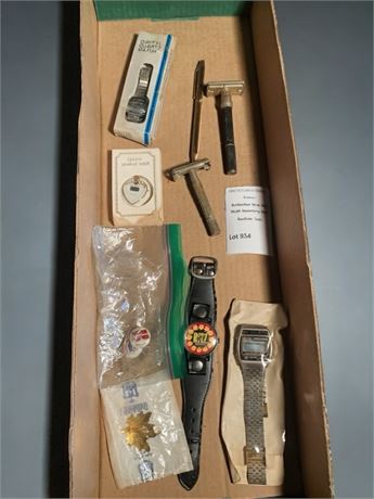 Jack Daniel's Digital Quartz Watch, Ritz Crackers Promotional Wristwatch