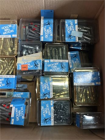 Hollow Wall Anchor/Molly Bolt/Expansion Anchor Lot