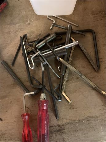 Allen Wrenches Lot