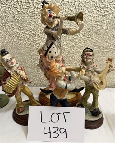 Vintage Hobo Clown Figurines Pucci Arnart & More