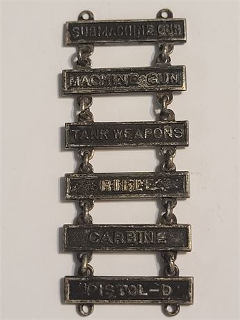 Sterling Qualification Bars 8.44 dwt
