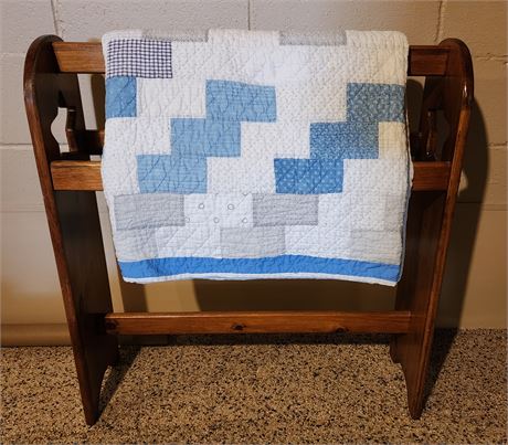 Quilt & Quilt Rack