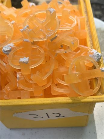 Orange Tile Spacers Lot