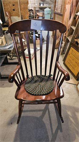 Vintage Wood Rocking Chair