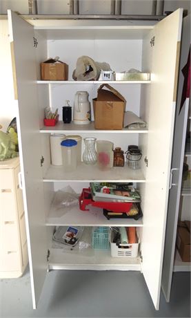 Cabinet & Contents