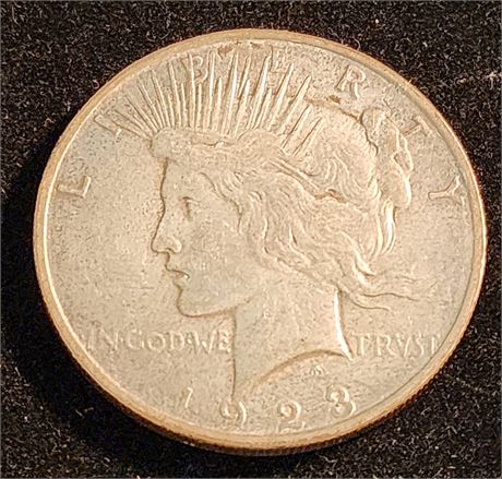 1923 Peace Silver Dollar