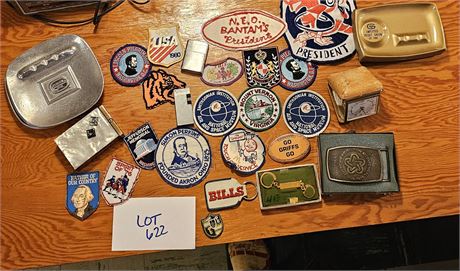 Mixed Collectible Lot: General Tire, Lighter, Cig Case & Much More