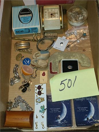 Sterling Service Pin & More Lot