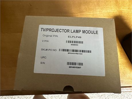 New TV Projector Lamp Module