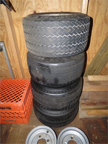 Golf Cart Wheels, etc