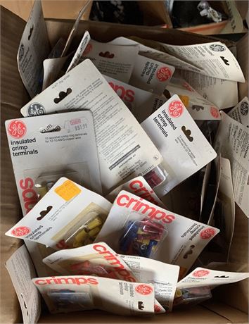 GE Solderless Electrical Connector Lot - 1 Box