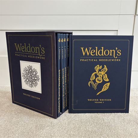 Weldon's Practical Needlework Volumes 1-6
