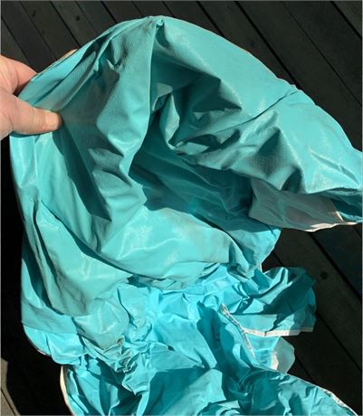 Turquoise Blue Patio Umbrella Cover Lot