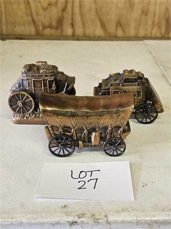 Vintage Mixed Metal Car Banks Size & Style May Vary