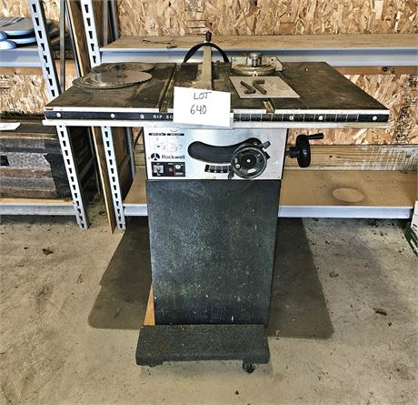 Rockwell 9" Table Saw