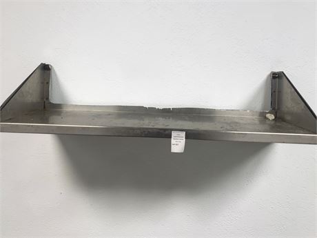Commercial-Grade Stainless Steel Wall Shelf