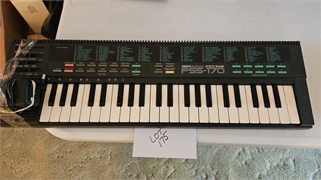 Yamaha PSS-170 Voice Bank Keyboard