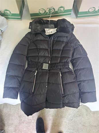 Laundry Size XS Black Puffy Coat with Tags