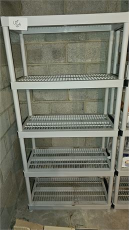 Heavy Duty Plastic Shelf