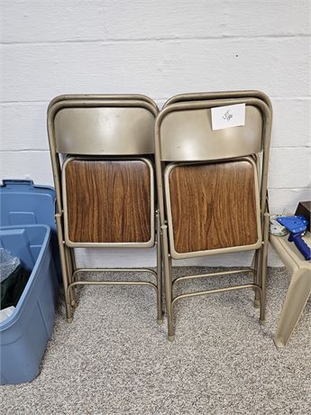 Standard Metal Folding Chairs