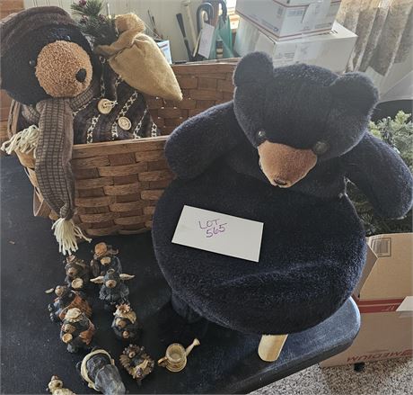 Cute Mixed Bear Lot : Child's Seat / Plush & More