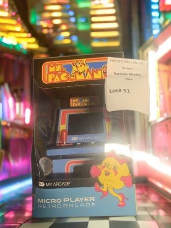 Vintage My Arcade Ms. Pacman Micro Player Retro Arcade Handheld Game