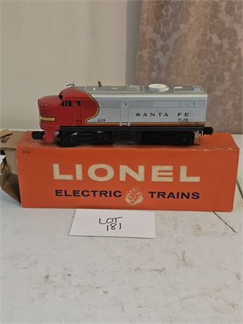 Lionel Santa Fe Engine 218