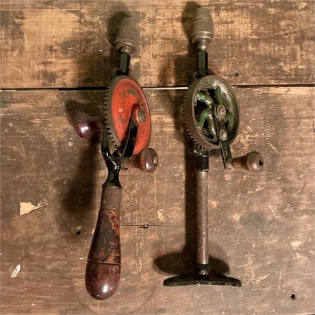 Antique Egg Beater Hand Drills